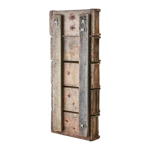 Vägghylla - Murstensformar - 31 x 73 x 12 cm - www.frokenfraken.se