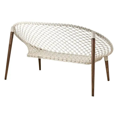 Soffa - Elfenben - 150 x 40 x 85 cm - www.frokenfraken.se