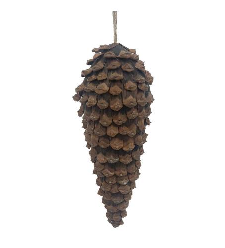 Hängande kotte - Julpynt - 25 cm - www.frokenfraken.se