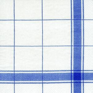 Servetter - Country Living Blå - 20 st/33 x 33 cm - www.frokenfraken.se