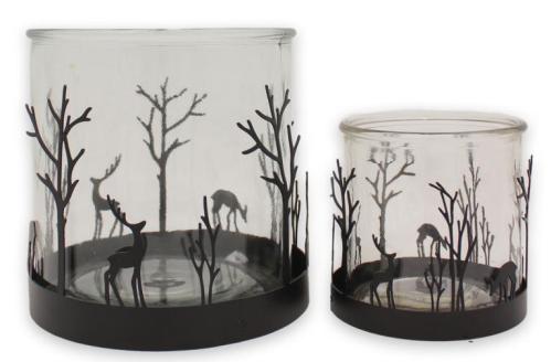 Ljuslykta - Skogen - Liten - Ø10 x 10 cm - www.frokenfraken.se