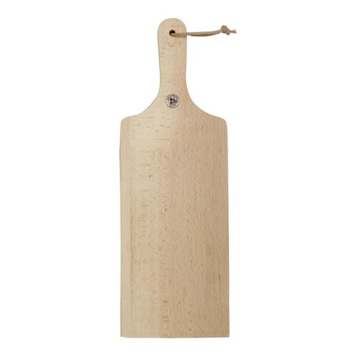Skärbräda med läderband - Trä - 47 cm - www.frokenfraken.se