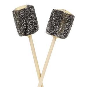 Sockerklubba Saltlakrits - 13 cm - www.frokenfraken.se