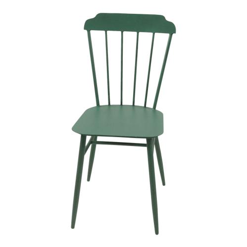 Stol - Trädgårdsstolar Metall - Grön - 2-pack - www.frokenfraken.se