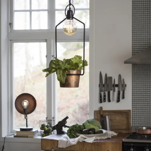 Fönsterlampa - Upptown - Svart 57cm - www.frokenfraken.se