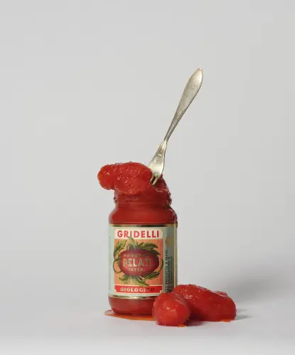 Ekologiska hela skalade tomater - Pomodori Pelati - 530g - www.frokenfraken.se