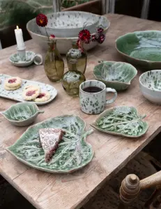 Skål - Grön - Manda - 2 storlekar - www.frokenfraken.se