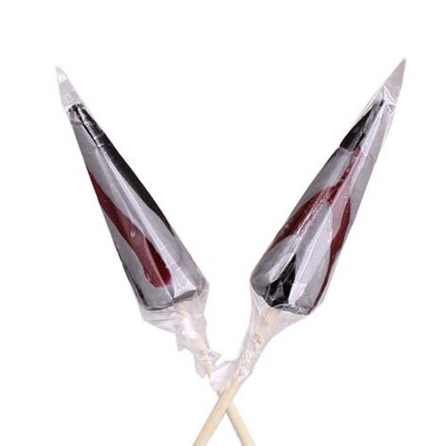 Paraplyklubba Saltlakrits/Hallon - 14-16 cm - www.frokenfraken.se