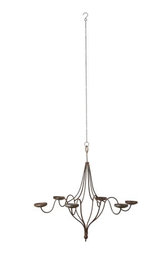 Takkrona - 6 armad - 66 x Ø80 cm - Metall - www.frokenfraken.se