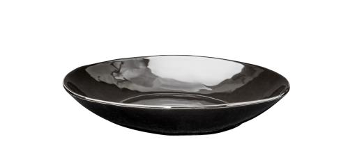 Skål - Stengods Svart - 4 x Ø23 cm - www.frokenfraken.se