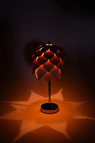 Bordslampa - Cone - Brun - 39 cm - www.frokenfraken.se