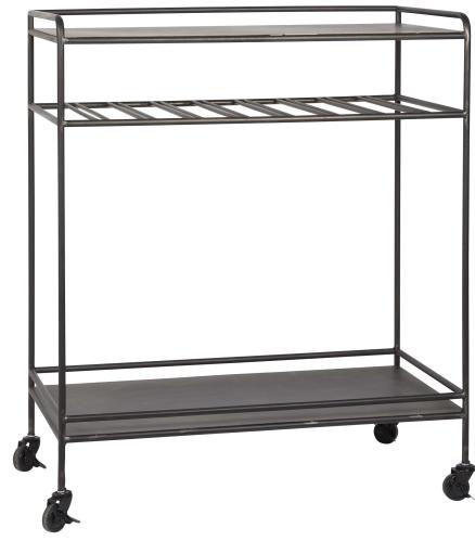 Barbord med hjul Brooklyn - 76 X 41,5 X 89,5 CM - www.frokenfraken.se