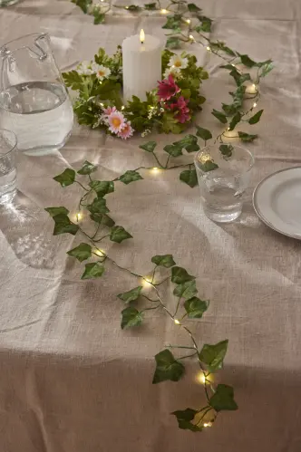 Ljusslinga - murgröna - girlang- 200 cm - www.frokenfraken.se