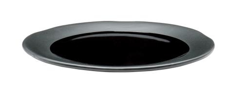 Tallrik - Rustik - Svart - 4-pack - Ø31 cm - www.frokenfraken.se