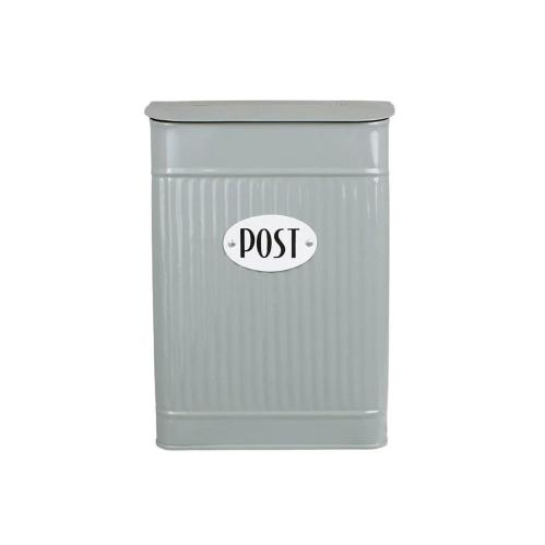 Postlåda Hugo - Grön - B17 x H25 x D6 cm - www.frokenfraken.se