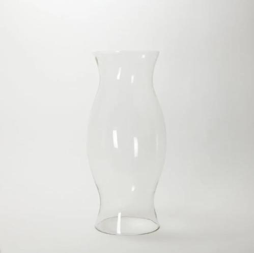 Glas för lykta/Stormglas - Mellan - 42 x Ø18 cm - www.frokenfraken.se