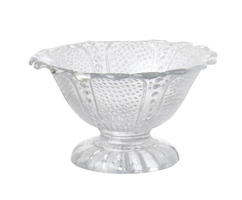 Skål - Glasskål på fot - 4 x Ø10 cm - www.frokenfraken.se