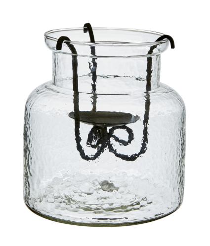 Vas - Med ljushållare - 21 x Ø20 cm - www.frokenfraken.se