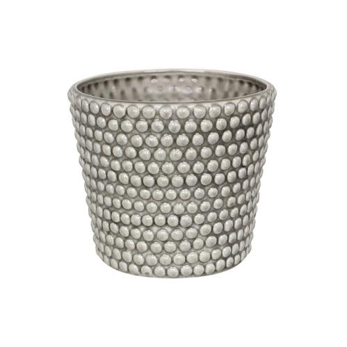 Kruka - Johannes Grå Liten - Ø13,5 x 11,5 cm - www.frokenfraken.se