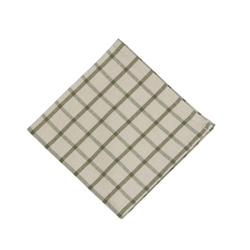 Tygservett - RUT - GRÖN - 45 X 45CM - 6-pack - www.frokenfraken.se