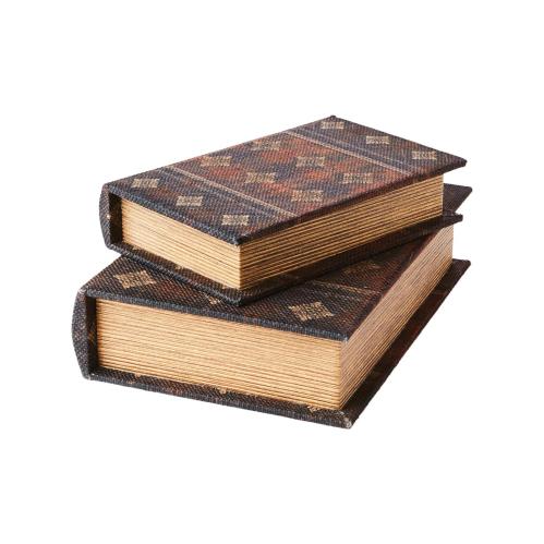 Förvaringsbok - Boklåda - 2 storlekar - Svart - 22 x 19 x 5 cm - www.frokenfraken.se