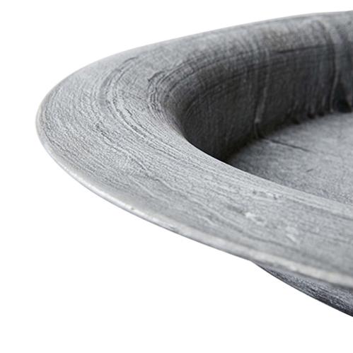 Fat - Galvaniserat Järn/Grå - 4 x Ø42 cm - www.frokenfraken.se