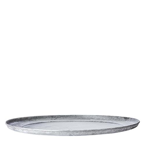 Fat - Galvaniserat Järn/Grå - Ø60 cm - www.frokenfraken.se