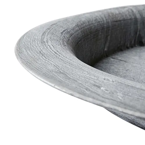 Fat - Galvaniserat Järn/Grå - 4 x Ø42 cm - www.frokenfraken.se
