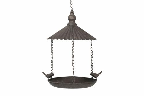 Fågelbad - Zink - Metall - Ø22 cm - www.frokenfraken.se
