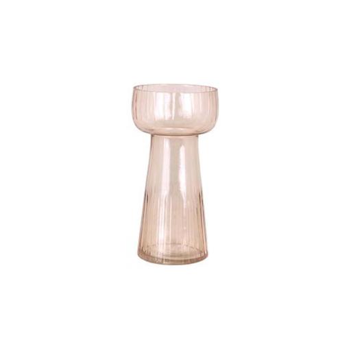 Hyacintvas Etsad Rand Liten Askrosa - Ø 7,5 x 15 cm - www.frokenfraken.se
