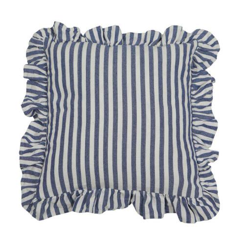 Kuddfodral Volang - Svea Denim - 45 x 45cm - www.frokenfraken.se
