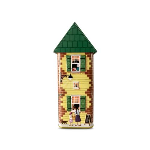Plåtburk - Hus - 14 x 7,5 x 21 cm - www.frokenfraken.se