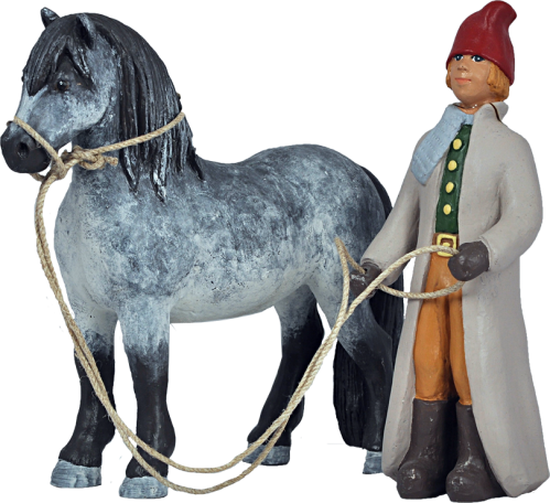 Staffan & Apelgrå - Liten figur - 19 cm - www.frokenfraken.se