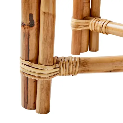 Bänk - Bambu Natur - 110 x 45 x 30 cm - www.frokenfraken.se