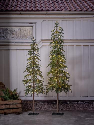 Julgran med belysning - 150 cm - Utomhus- & Inomhusbruk - www.frokenfraken.se