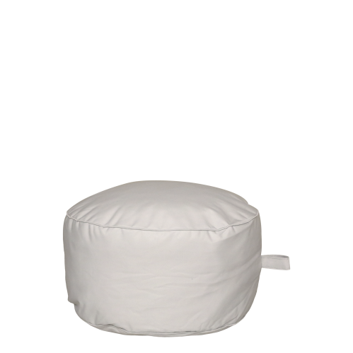 Lounge - Sittpuff - Beige - Utomhus - Ø 60 x 32 cm - 2-Pack - www.frokenfraken.se