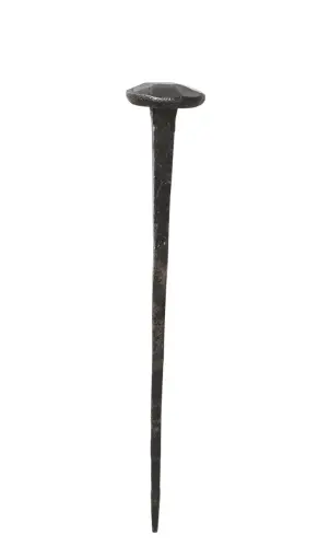 Spik i smide - Väggkrok - Svart - ca Ø2 x 8 cm - www.frokenfraken.se