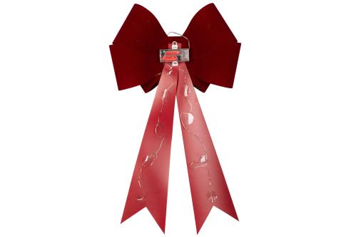 Rosett - Lysande - Röd - 60 cm - www.frokenfraken.se