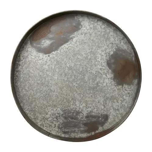 Fat - Zink - Grå/brun - Ø58 x 6 cm - www.frokenfraken.se