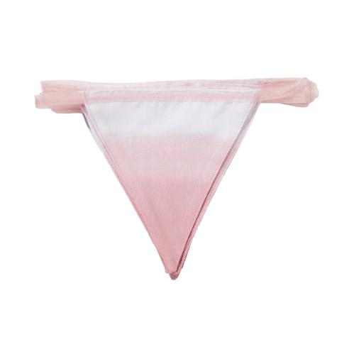 Vimpel i tyg - Dip Dye Pink - 3 m - www.frokenfraken.se