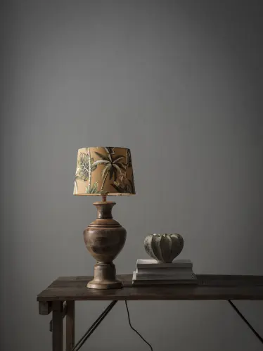 lampfot - Alma - Burn brown 48cm - www.frokenfraken.se