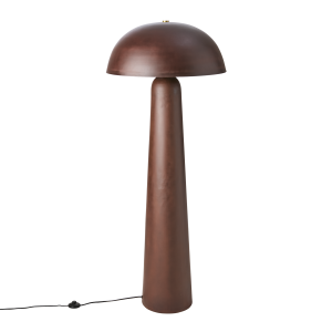 Golvlampa - Svamp Brun - Ø22/48 x 120 cm - www.frokenfraken.se