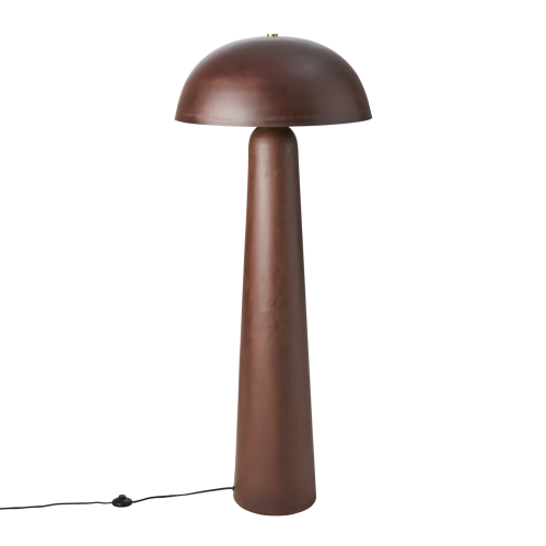 Golvlampa - Svamp Brun - Ø22/48 x 120 cm - www.frokenfraken.se