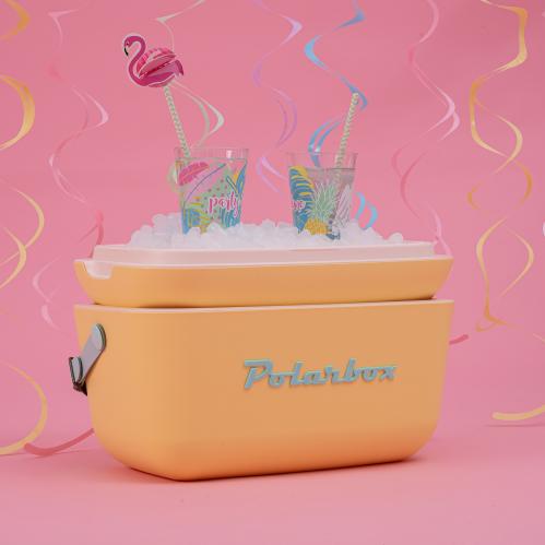 Polarbox Kylväska - Retro - Gul - 20 Liter - www.frokenfraken.se