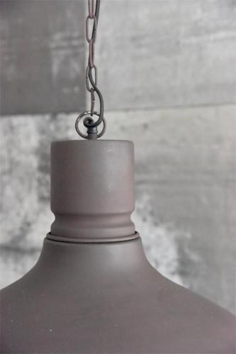Taklampa - Metall - Matt Svart - 44 x Ø50 cm - www.frokenfraken.se