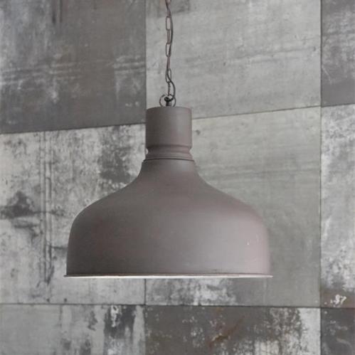Taklampa - Metall - Matt Svart - 44 x Ø50 cm - www.frokenfraken.se