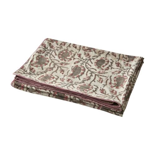 Bordsduk - Mönstrad Rosa - 250 x 140 cm - www.frokenfraken.se