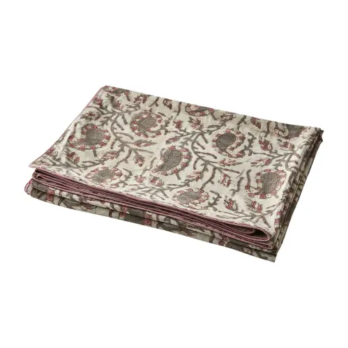 Bordsduk - Mönstrad Rosa - 250 x 140 cm - www.frokenfraken.se
