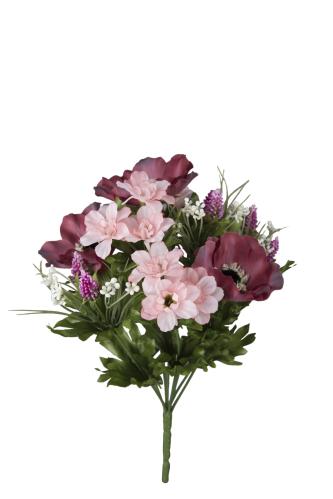Bukett - Lila - 30 cm - www.frokenfraken.se
