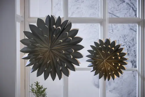 Adventsstjärna - Grön - 40cm - www.frokenfraken.se